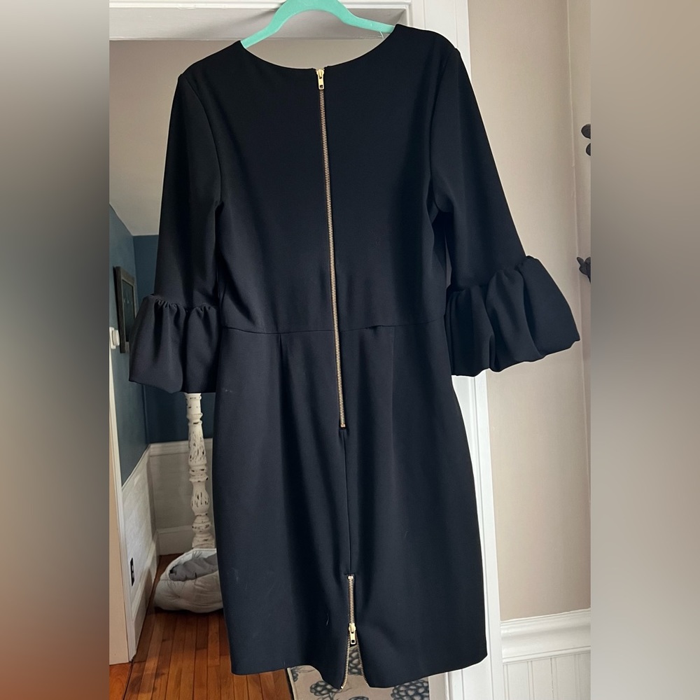 Betsy & Adam Black Cocktail Dress EUC